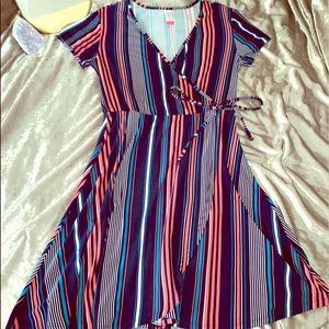 Cross over dress